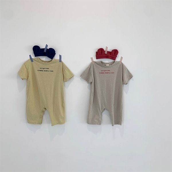 milancel born baby clothes loose style romper short sleeve jumpsuits letter print girls 211011, Blue
milancel born baby clothes loose style romper short sleeve jumpsuits letter print girls 211011, Blue