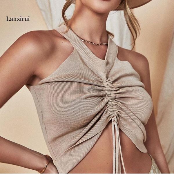 women's tanks & camis lace up drawstring ruched crop women summer stretch sleeveless camisole streetwear v neck slim knitted t, White
women's tanks & camis lace up drawstring ruched crop women summer stretch sleeveless camisole streetwear v neck slim knitted t, White