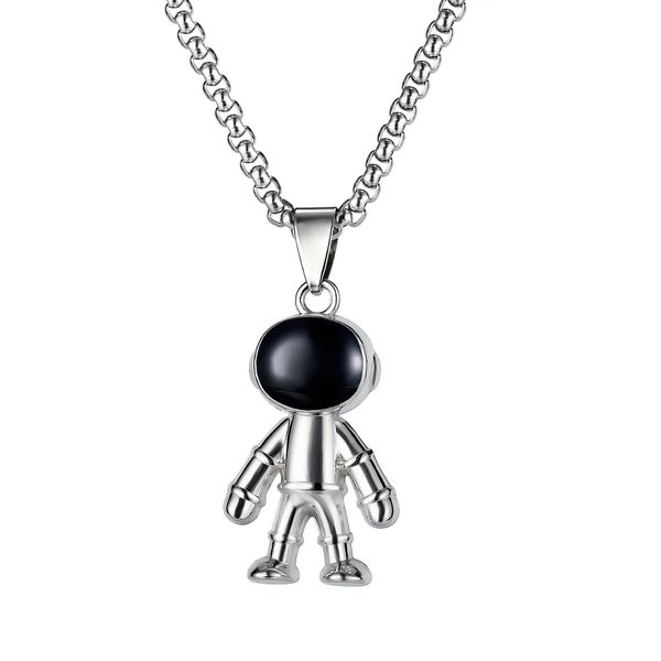 couples sweater necklace pendants long astronaut tag womens sliver stainless steel mens choker hip pop strings fashion jewelrys to boys love, Silver
couples sweater necklace pendants long astronaut tag womens sliver stainless steel mens choker hip pop strings fashion jewelrys to boys love, Silver