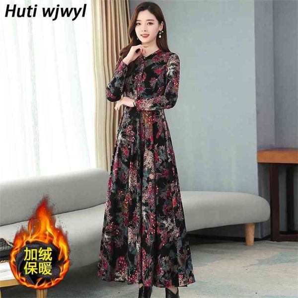 chinese style elegant women vestidos vintage velvet warm thicken shirt dress autumn winter bodycon party print maxi dresses 210528, Black;gray
chinese style elegant women vestidos vintage velvet warm thicken shirt dress autumn winter bodycon party print maxi dresses 210528, Black;gray