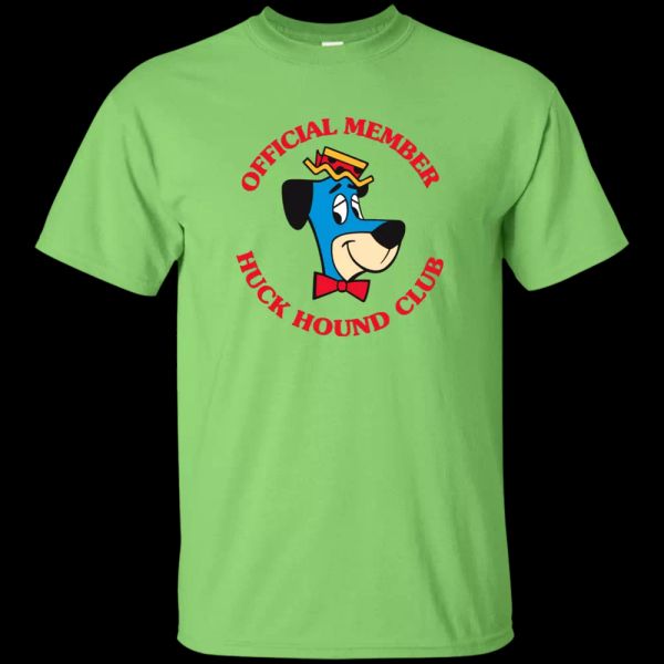 Huckleberry Hound, Hanna Barberra, Cute, Cartoon, Dog - T-Shirt, White;black