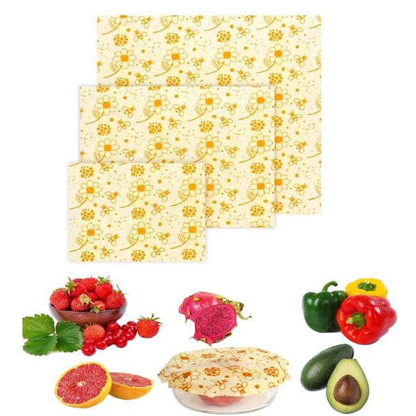 food savers & storage containers beeswax wrap reusable and washable wraps - biodegradable alternative sustainable storage-3 sizes (s, m, l)
food savers & storage containers beeswax wrap reusable and washable wraps - biodegradable alternative sustainable storage-3 sizes (s, m, l)