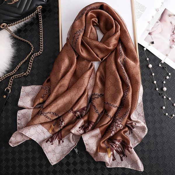 scarves 2021 summer print 180x90cm shawl women silk scarf female foulard echarpe designer bandana beach hijab muffler wrap, Blue;gray
scarves 2021 summer print 180x90cm shawl women silk scarf female foulard echarpe designer bandana beach hijab muffler wrap, Blue;gray