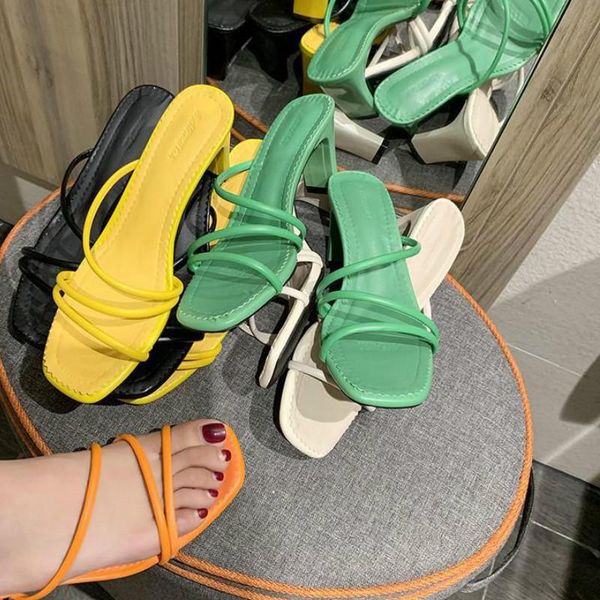 slippers summer fashion pinch narrow band women gladiator sandal ladies square open toe ankle buckle strap stiletto heels size 34-39, Black
slippers summer fashion pinch narrow band women gladiator sandal ladies square open toe ankle buckle strap stiletto heels size 34-39, Black
