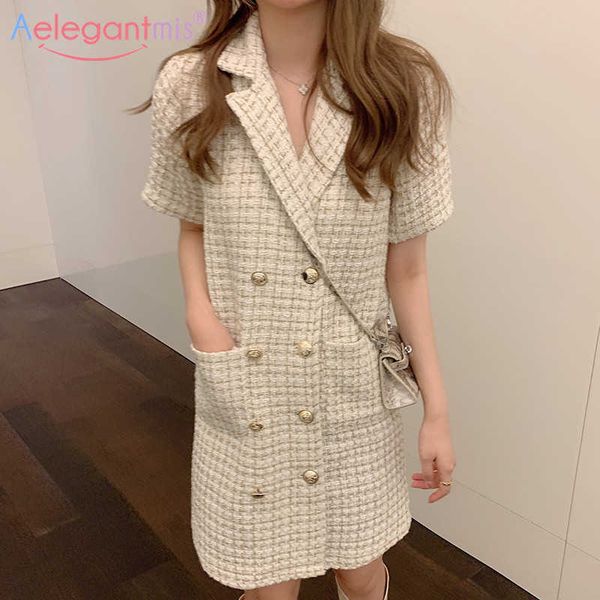 aelegantmis vintage double breasted blazer dress women autumn notched collar plaid office short ladies mini vestidos black 210607, Black;gray
aelegantmis vintage double breasted blazer dress women autumn notched collar plaid office short ladies mini vestidos black 210607, Black;gray