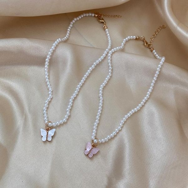 chokers 2021 heart choker pearl necklace for women butterfly necklaces pendant collar chains bead women's jewelry, Golden;silver
chokers 2021 heart choker pearl necklace for women butterfly necklaces pendant collar chains bead women's jewelry, Golden;silver