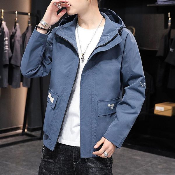 men's jackets spring and autumn fashion leisure loose versatile hooded jacket coat solid color large size slim youth wear, Black;brown
men's jackets spring and autumn fashion leisure loose versatile hooded jacket coat solid color large size slim youth wear, Black;brown
