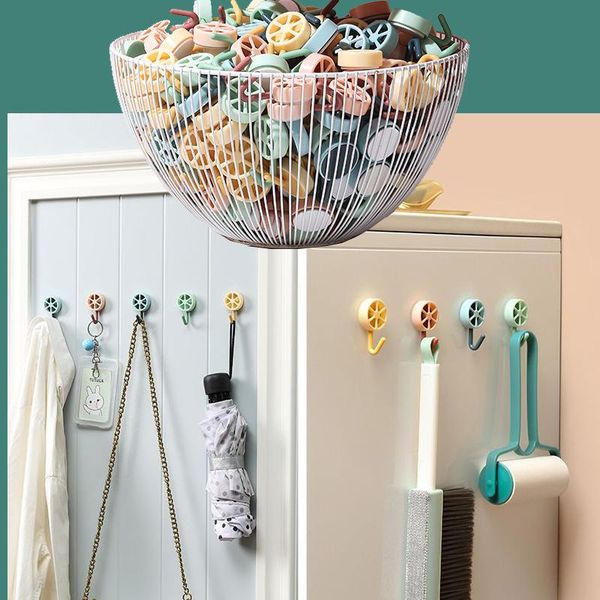 hooks & rails creative hook hole-living room door adhesive clothes kitchen cute seamless
hooks & rails creative hook hole-living room door adhesive clothes kitchen cute seamless