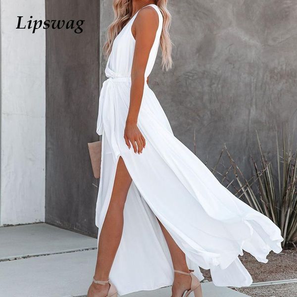 casual dresses elegant deep v neck long dress 2021 summer sleeveless hollow out hight slit party women spring solid maxi, Black;gray
casual dresses elegant deep v neck long dress 2021 summer sleeveless hollow out hight slit party women spring solid maxi, Black;gray