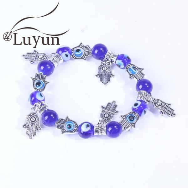 charm bracelets luyun female creative eyes palms patterns bangle fashion elegant accessories beaded bracelet gift for woman, Golden;silver
charm bracelets luyun female creative eyes palms patterns bangle fashion elegant accessories beaded bracelet gift for woman, Golden;silver