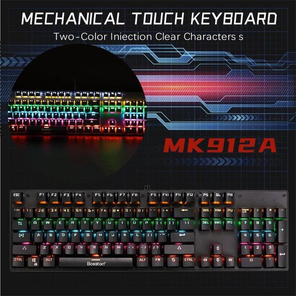 keyboards luminous wired mechanical computer notebook usb gaming red switch keyboard black abs material
keyboards luminous wired mechanical computer notebook usb gaming red switch keyboard black abs material