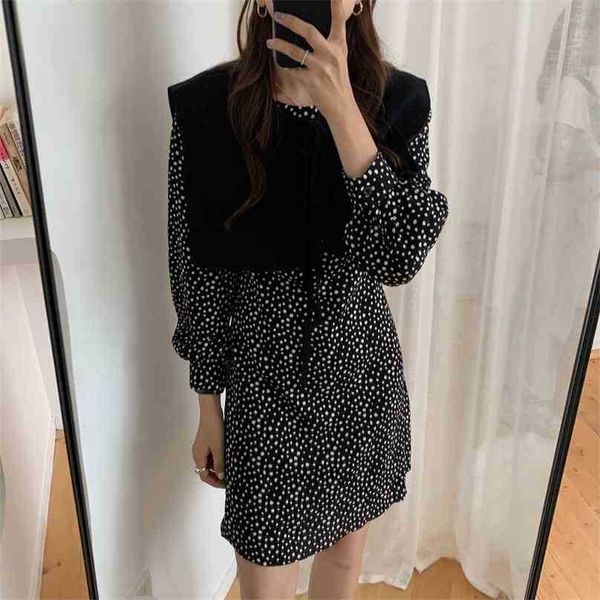 sweet chic polka dots female arrival women lady brief high waist slim a-line dresses shawl 210525, Black;gray
sweet chic polka dots female arrival women lady brief high waist slim a-line dresses shawl 210525, Black;gray
