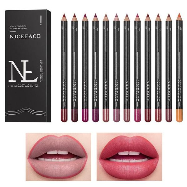 lip pencils 12colors lipliner pencil long lasting waterproof eye brow cosmetic makeup colorful liner pens
lip pencils 12colors lipliner pencil long lasting waterproof eye brow cosmetic makeup colorful liner pens
