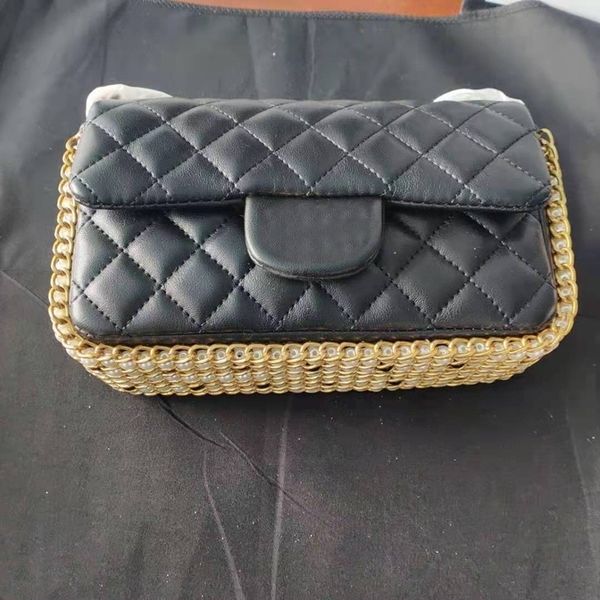 women luxurys designers bags 2020 pearl decoration shoulder bag handbag leather messenger bag two colors 20218, Black
women luxurys designers bags 2020 pearl decoration shoulder bag handbag leather messenger bag two colors 20218, Black
