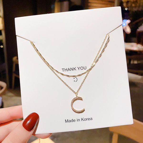 pendant necklaces jewelry titanium steel clavicle chain indifference design rose gold choker bridal for women girls, Silver
pendant necklaces jewelry titanium steel clavicle chain indifference design rose gold choker bridal for women girls, Silver