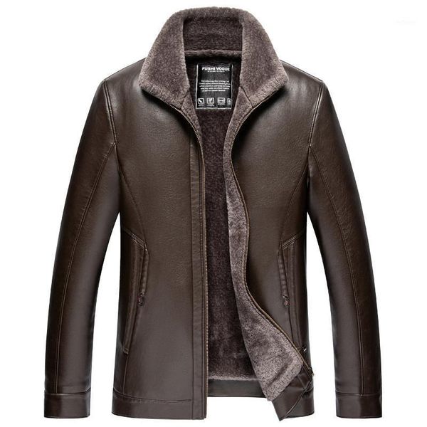 men's jackets 2021 winter mens jacket artificial leather coats fur collar long plush thick overcoat warm coat, Black;brown
men's jackets 2021 winter mens jacket artificial leather coats fur collar long plush thick overcoat warm coat, Black;brown