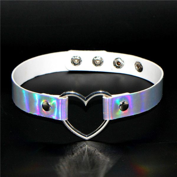 necklaces pendants pu leather punk heart chocker buckle collar chokers for women choker neck jewelry, Silver
necklaces pendants pu leather punk heart chocker buckle collar chokers for women choker neck jewelry, Silver