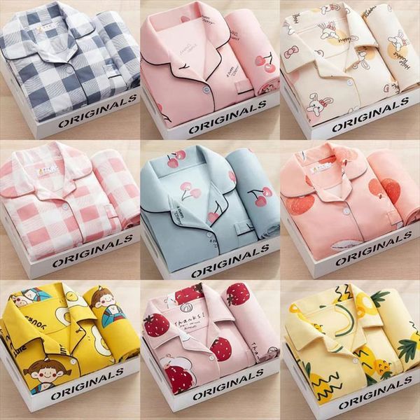 cartoon print pajamas women sleepwear long sleeve lovely two piece set home wear autumn indoor clothing suit z, Black;red
cartoon print pajamas women sleepwear long sleeve lovely two piece set home wear autumn indoor clothing suit z, Black;red