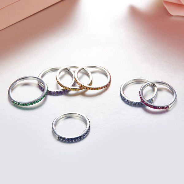 cluster rings latest design lady 925 sterling silver ring slim narrow diamond for women girl original candy color fine jewelry gift, Golden;silver
cluster rings latest design lady 925 sterling silver ring slim narrow diamond for women girl original candy color fine jewelry gift, Golden;silver