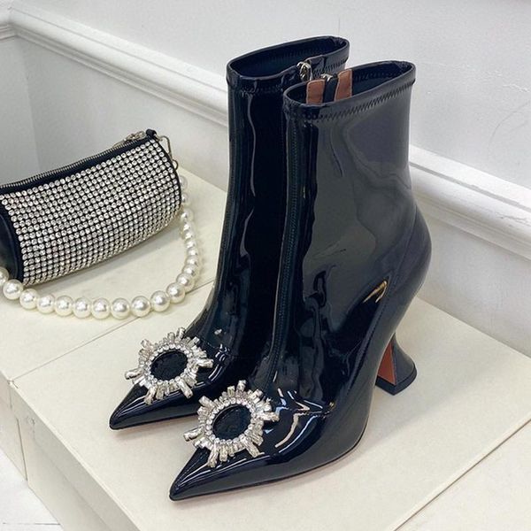 boots designer high heels women stretch rhinestone short crystal modern woman cup ankle shoes, Black
boots designer high heels women stretch rhinestone short crystal modern woman cup ankle shoes, Black