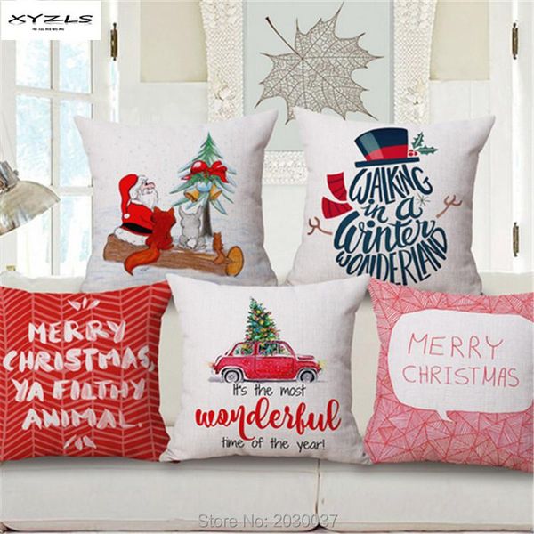45x45cm decorative merry christmas series cushion cover cotton linen pillow case decoration cushion/decorative
45x45cm decorative merry christmas series cushion cover cotton linen pillow case decoration cushion/decorative