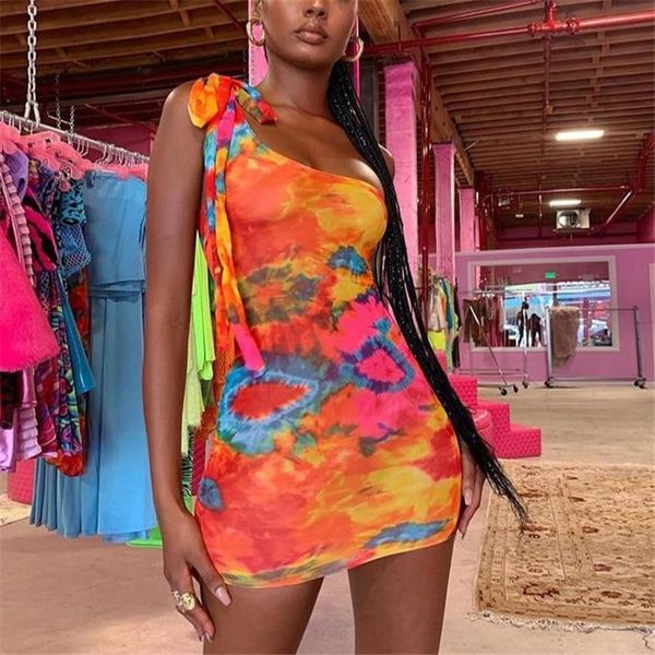 tie dye off shoulder single strap dress clubwear 2021 women bodycon summer party lace-up dress short mini dressesby air, Black;white
tie dye off shoulder single strap dress clubwear 2021 women bodycon summer party lace-up dress short mini dressesby air, Black;white