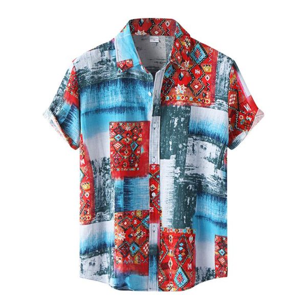 men's casual shirts mens vintage ethnic printed hawaiian shirt turn down collar short sleeve button beach 2021 loose blouse camisa, White;black
men's casual shirts mens vintage ethnic printed hawaiian shirt turn down collar short sleeve button beach 2021 loose blouse camisa, White;black