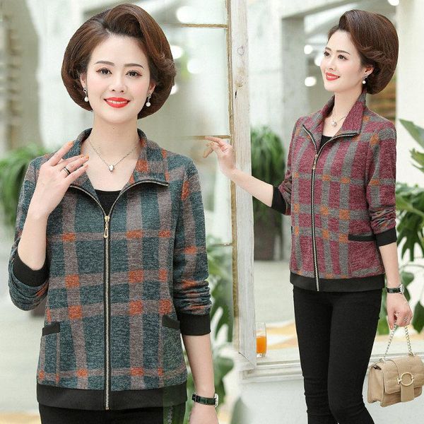 women's jackets middle-aged female 2021 mother spring autumn casual jacket women windbreaker short plus size 4xl outerwear, Black;brown
women's jackets middle-aged female 2021 mother spring autumn casual jacket women windbreaker short plus size 4xl outerwear, Black;brown