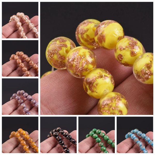 other round 8mm 10mm 12mm foil lampwork glass loose beads for diy crafts jewelry making findings
other round 8mm 10mm 12mm foil lampwork glass loose beads for diy crafts jewelry making findings