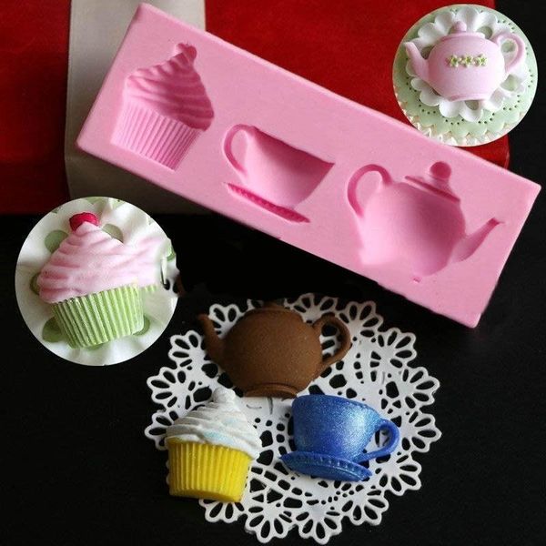 teapot cup cupcake silicone mold diy fondant pastry chocolate ice cream soap mould cake decorating resin moulds baking tools craft
teapot cup cupcake silicone mold diy fondant pastry chocolate ice cream soap mould cake decorating resin moulds baking tools craft