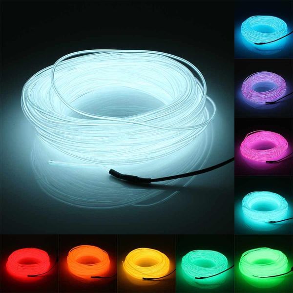 strips 20m el light led strip dc 12v flexible soft 10 colors tube wire neon glow car rope for christmas decoration
strips 20m el light led strip dc 12v flexible soft 10 colors tube wire neon glow car rope for christmas decoration
