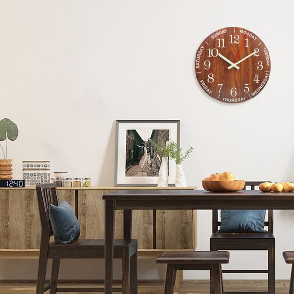 wall clocks 585yh luminous analog retro style clock round face weekdays night light wooden home decor modern design hanging ornaments
wall clocks 585yh luminous analog retro style clock round face weekdays night light wooden home decor modern design hanging ornaments