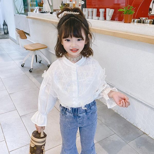 shirts spring autumn girls blouse baby shirt kids fashion children clothes mesh patch geometric sequin pearl flare cuff 3 to 9 yrs, White;black
shirts spring autumn girls blouse baby shirt kids fashion children clothes mesh patch geometric sequin pearl flare cuff 3 to 9 yrs, White;black