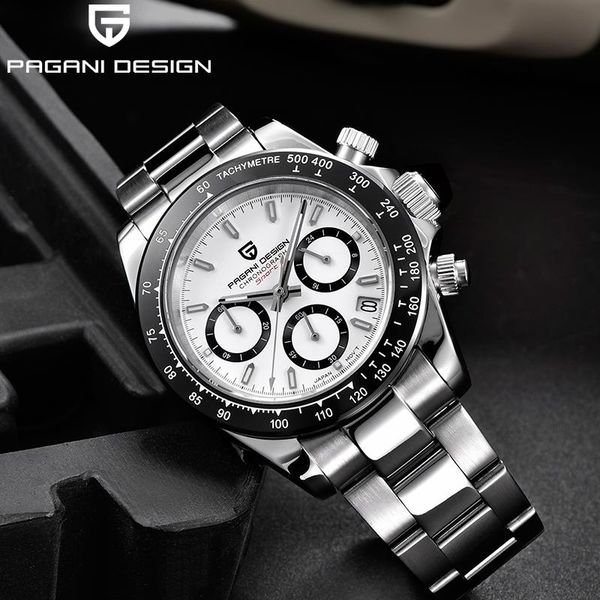 wristwatches pagani designfashion men quartz watch luxury sports stainless steel 100m waterproof chronograph relogio masculino, Slivery;brown
wristwatches pagani designfashion men quartz watch luxury sports stainless steel 100m waterproof chronograph relogio masculino, Slivery;brown