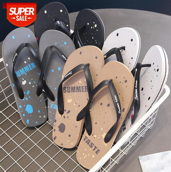 flip-flops men's slippers, casual trendy outer wear, pinch feet, simple, student rubber non-slip personalized beach shoes #yc2o, Black
flip-flops men's slippers, casual trendy outer wear, pinch feet, simple, student rubber non-slip personalized beach shoes #yc2o, Black