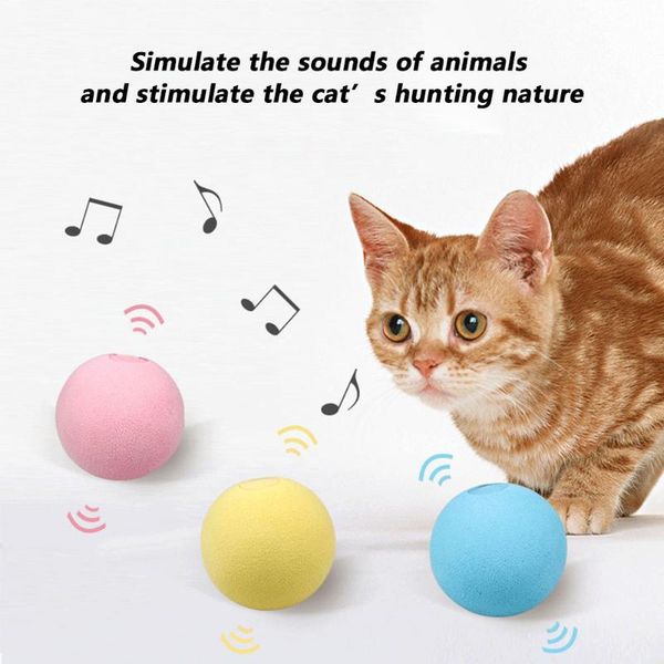 smart cat toys interactive ball catnip training toy pet playing squeaky supplies products 3 kinds color
smart cat toys interactive ball catnip training toy pet playing squeaky supplies products 3 kinds color
