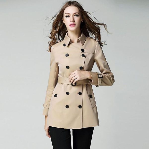 women's trench coats european and american women clothing windbreaker coat large size lapel double breasted button solid color slim jac, Tan;black
women's trench coats european and american women clothing windbreaker coat large size lapel double breasted button solid color slim jac, Tan;black