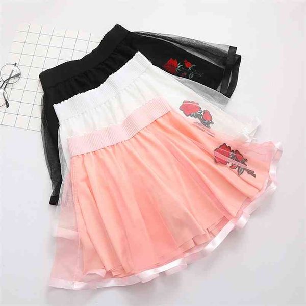 summer preppy style tulle skirt slim tutu woman high waist three layer safety shorts inside 210527, Black
summer preppy style tulle skirt slim tutu woman high waist three layer safety shorts inside 210527, Black