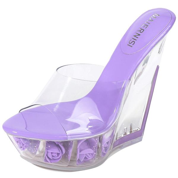 slippers 2021 women crystal wedge shoes transparent pvc slides female 14cm high heels sandals girl ms-a0043, Black
slippers 2021 women crystal wedge shoes transparent pvc slides female 14cm high heels sandals girl ms-a0043, Black