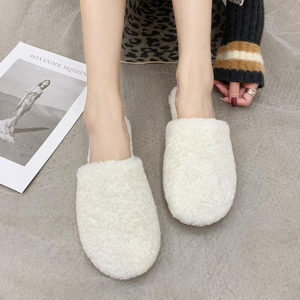 fashion winter women's baotou half slippers indoor fur warm and comfortable non-slip lightweight high-quality wear-resistant, Black
fashion winter women's baotou half slippers indoor fur warm and comfortable non-slip lightweight high-quality wear-resistant, Black