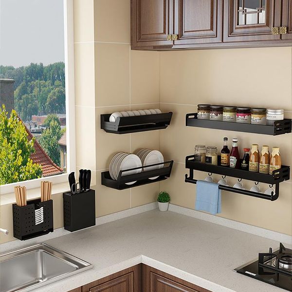 hooks & rails aluminum kitchen shelf wall-mounted supplies storage rack hanging rod bathroom organizer household accessories
hooks & rails aluminum kitchen shelf wall-mounted supplies storage rack hanging rod bathroom organizer household accessories