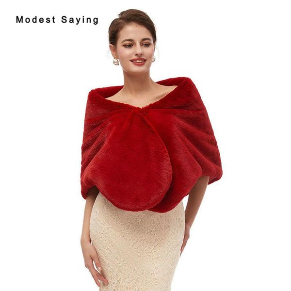 wraps & jackets elegant deep red faux fur wedding shrugs 2021 fashion bridal shawl women party boleros stoles warm accessories, White
wraps & jackets elegant deep red faux fur wedding shrugs 2021 fashion bridal shawl women party boleros stoles warm accessories, White