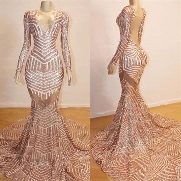 champagne long mermaid prom dresses v neck open back sweep strain sleeve formal evening gowns party dress, White;black
champagne long mermaid prom dresses v neck open back sweep strain sleeve formal evening gowns party dress, White;black