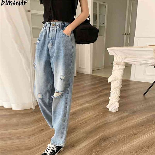 plus size women jeans pants high waist denim ripped hole female fashion casual long pockets blue large 4xl 210531
plus size women jeans pants high waist denim ripped hole female fashion casual long pockets blue large 4xl 210531