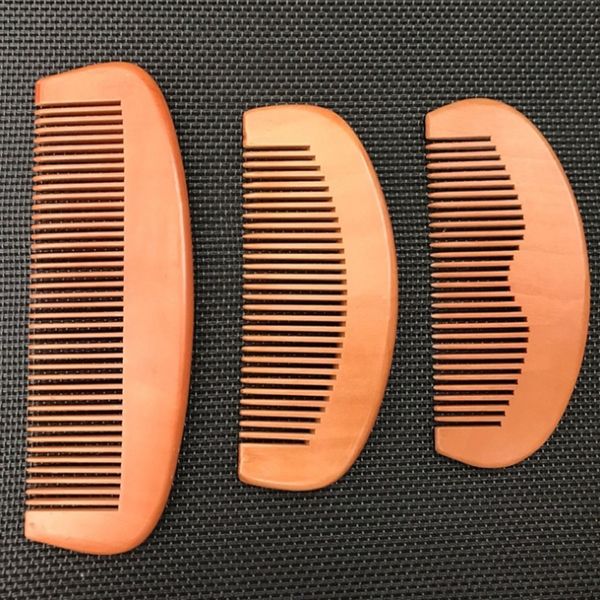 customized engraved your logo natural peach wooden combs hair brushes beard wood pocket comb, Silver
customized engraved your logo natural peach wooden combs hair brushes beard wood pocket comb, Silver