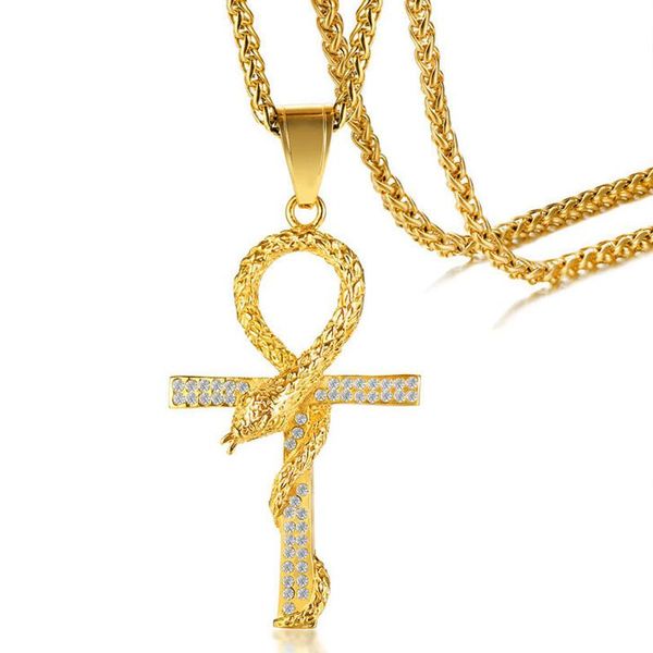 pendant necklaces cross necklace men stainless steel fashion snake chain zircon pendants long friend jewelry statement, Silver
pendant necklaces cross necklace men stainless steel fashion snake chain zircon pendants long friend jewelry statement, Silver