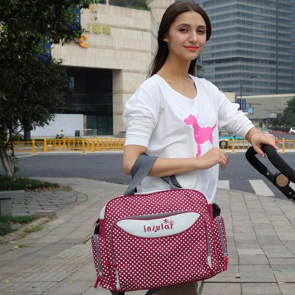 waterproof antifouling polka dot shoulder multifunctional large capacity mommy bag mother and baby fashion outing diaper bags
waterproof antifouling polka dot shoulder multifunctional large capacity mommy bag mother and baby fashion outing diaper bags