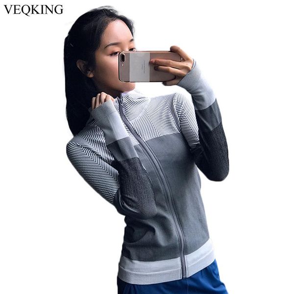 running jackets veqking women hooded jacket,long sleeve sweatshirt yoga outdoor sports jacket,slim tight fitness shirts gym sportswear, Black;red
running jackets veqking women hooded jacket,long sleeve sweatshirt yoga outdoor sports jacket,slim tight fitness shirts gym sportswear, Black;red