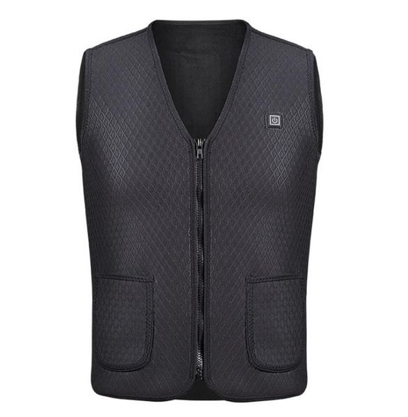 men's vests outdoor warm electric heated clothing riding skiing fishing usb charging vest pographer keep jacket, Black;white
men's vests outdoor warm electric heated clothing riding skiing fishing usb charging vest pographer keep jacket, Black;white