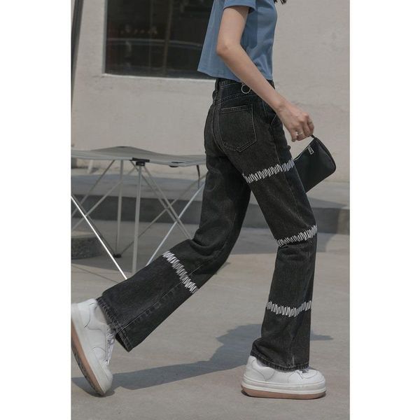 women's jeans women print straight girls black retro high waist pants female goth baggy wide leg harajuku denim trousers autumn fashion, Blue
women's jeans women print straight girls black retro high waist pants female goth baggy wide leg harajuku denim trousers autumn fashion, Blue